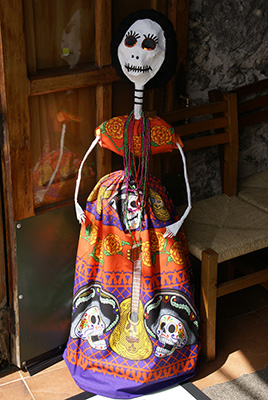 Photo: Catrina wearing mariachi dress