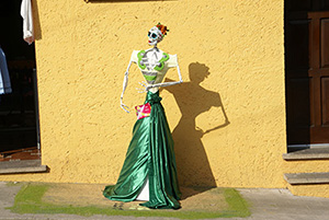 Photo: Catrina in green dress