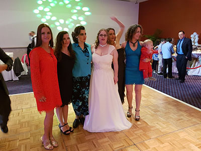 Photo: Group photo from tia's reception