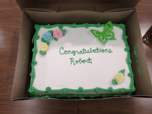 Photo: Retirement cake