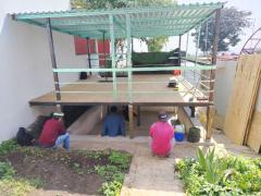 Photo: Playground in progress